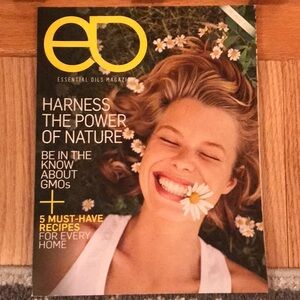 🌼🌻 PREMIERE ISSUE! 💐 RARE Young Living Essential Oils Magazine! Nature 📖